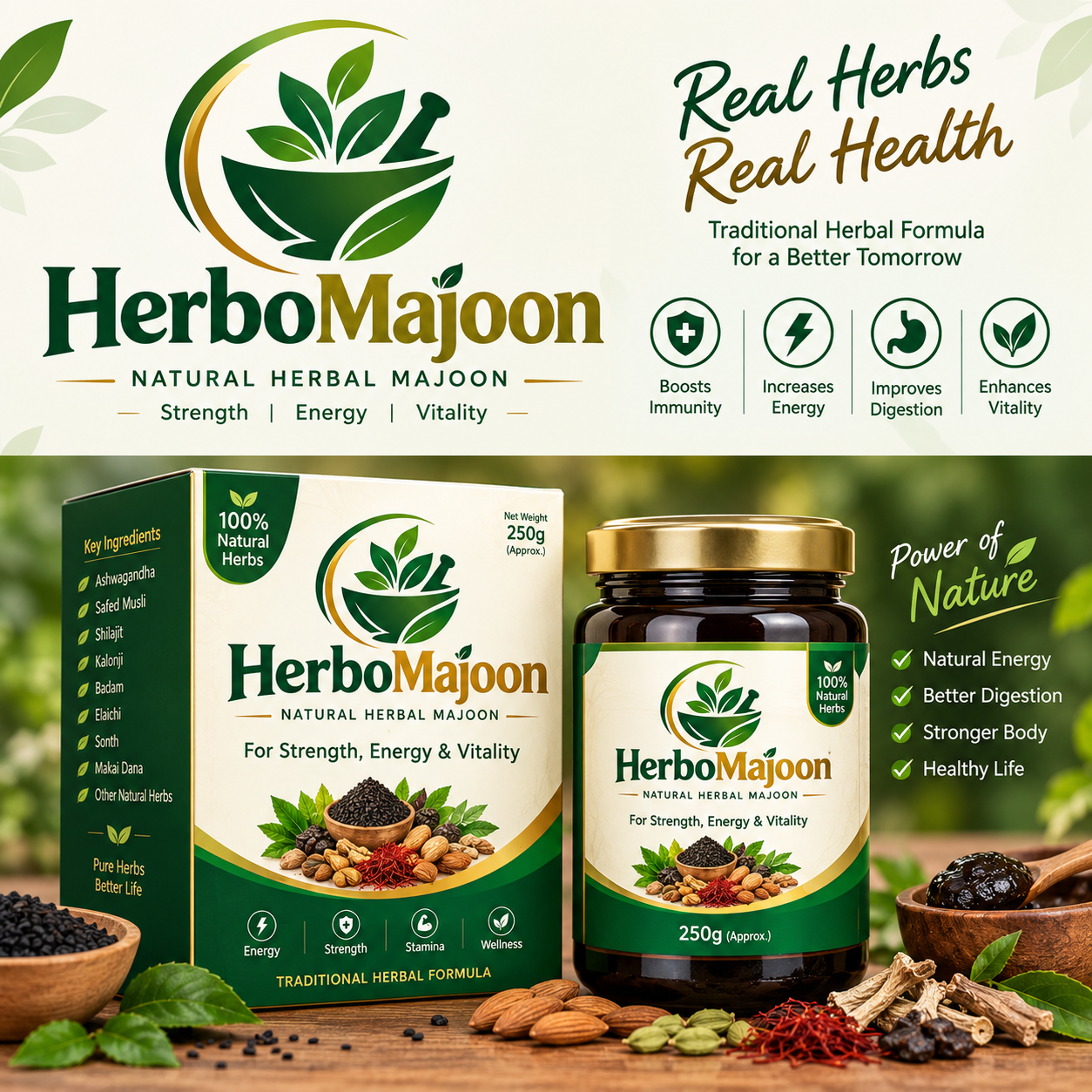 Majon herbes