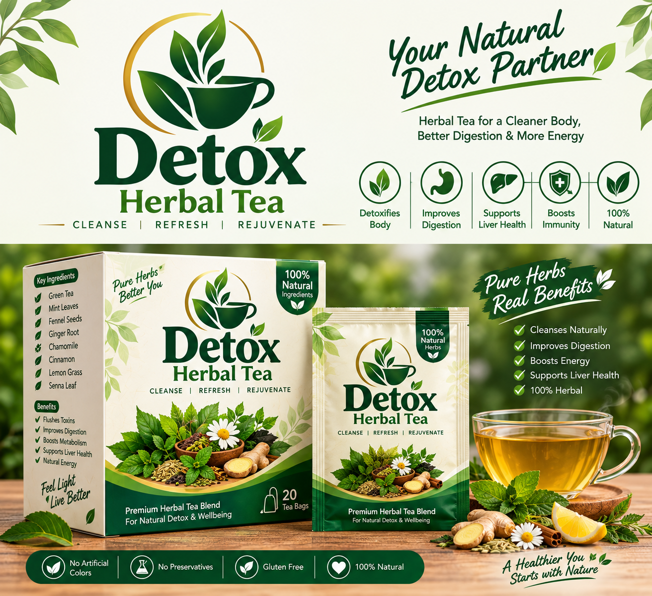 Detox Herbal Tea